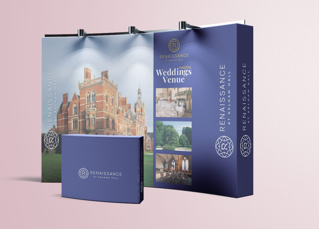 TM Print Hotel Exhibition Stand for Kelham Hall